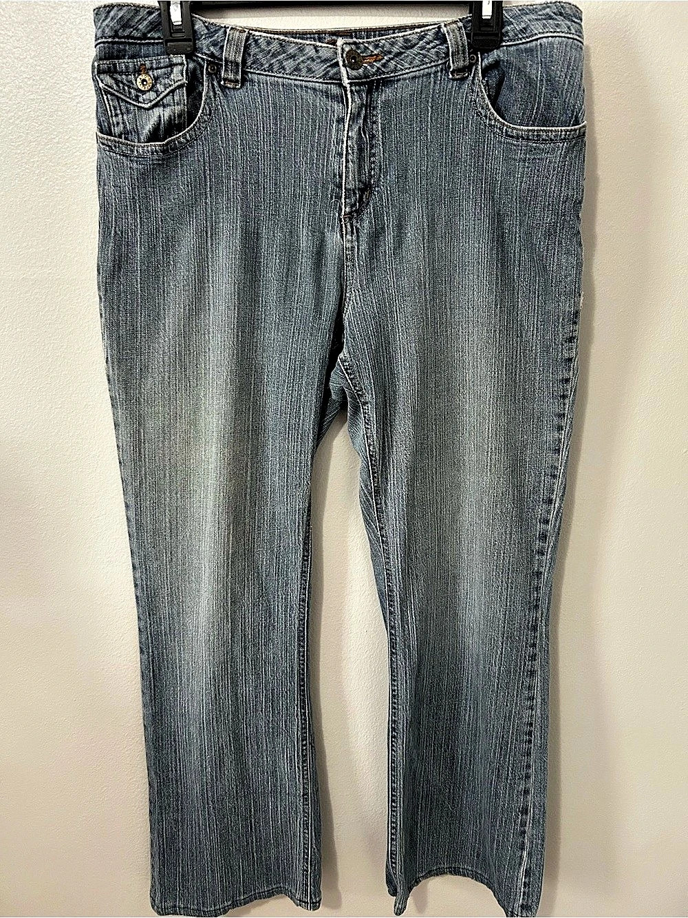 Cato Premium Women's Straight Leg Jeans Size 14P Blue